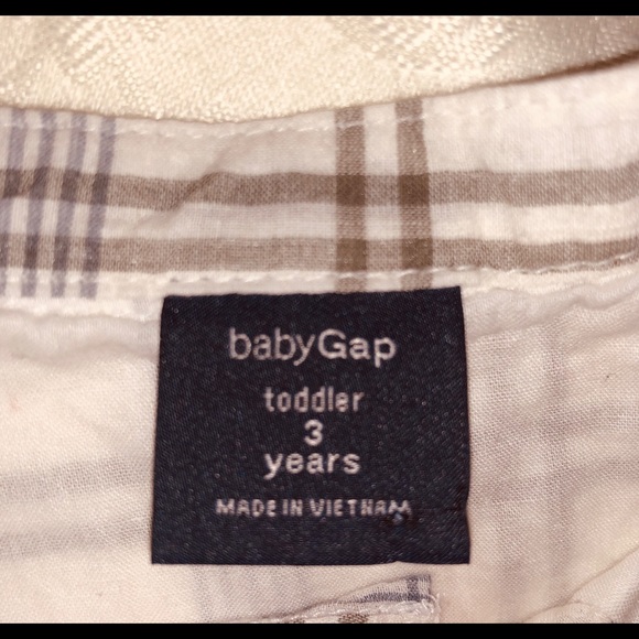 Baby Gap Toddler Romper – Blue & White | Size 3T | Cute & Comfy - Picture 2 of 3